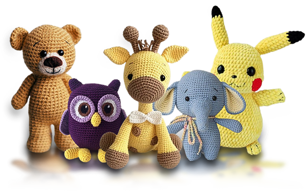 Amigurumi de bichinhos